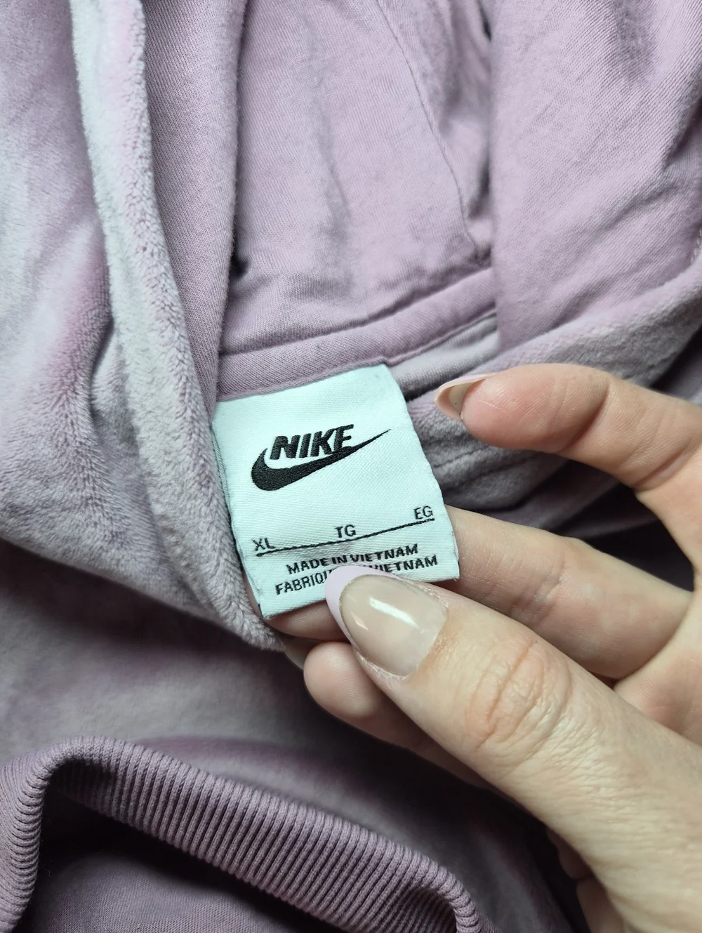 Kids Nike Velvet Hoodie XL